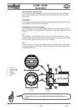 Предварительный просмотр 82 страницы wallas 22 GB Manual