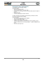 Предварительный просмотр 46 страницы wallas 300-8011V16 Installation And Operation Instruction Manual