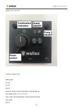 Предварительный просмотр 23 страницы wallas 40ea Manual