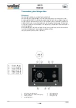 Предварительный просмотр 150 страницы wallas 800 D Technical Information