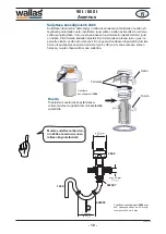 Предварительный просмотр 18 страницы wallas 800 t Manual