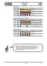 Предварительный просмотр 25 страницы wallas 800 t Manual