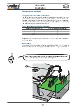 Предварительный просмотр 64 страницы wallas 800 t Manual