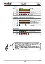 Предварительный просмотр 100 страницы wallas 800 t Manual