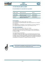 Предварительный просмотр 276 страницы wallas 88DU Installation, Operation And Service Instructions