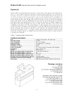 Preview for 2 page of wallas Nautic 40D Operator'S Manual With Installation Manual