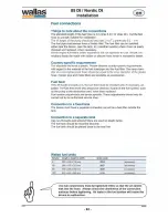 Preview for 14 page of wallas Nordic Dt Installation & Operation Owner'S Manual