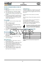 Предварительный просмотр 48 страницы wallas SVB 90 Installation, Operation And Service Instructions