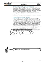 Preview for 51 page of wallas SVB 90 Installation, Operation And Service Instructions