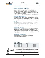 Preview for 15 page of wallas XC Duo Installation, Operation And Service Instructions