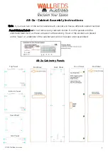 Предварительный просмотр 1 страницы Wallbeds Australia AB-2a Assembly Instructions