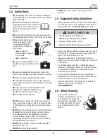 Preview for 8 page of Wallenstein 2E9US1110PS051112 Operator'S Manual