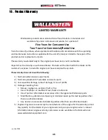 Preview for 46 page of Wallenstein BXT Series Operator'S Manual