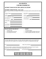 Preview for 3 page of Wallenstein EU5000E Operator'S Manual