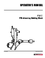 Preview for 1 page of Wallenstein FX40 Operator'S Manual