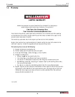 Preview for 6 page of Wallenstein FX40 Operator'S Manual