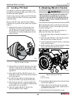 Preview for 22 page of Wallenstein FX40 Operator'S Manual