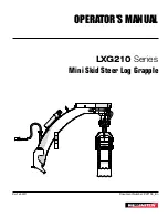 Preview for 1 page of Wallenstein LXG210 Series Operator'S Manual