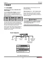 Preview for 2 page of Wallenstein LXG210 Series Operator'S Manual