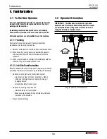 Preview for 16 page of Wallenstein LXG210 Series Operator'S Manual