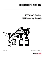 Preview for 1 page of Wallenstein LXG400 Series Operator'S Manual