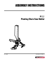 Wallenstein P202 Assembly Instructions Manual предпросмотр