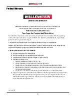 Предварительный просмотр 8 страницы Wallenstein P202 Assembly Instructions Manual