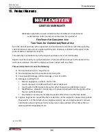 Предварительный просмотр 83 страницы Wallenstein P3 PULSE WP1624 Operator'S Manual