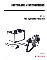 Wallenstein P300 Installation Instructions Manual предпросмотр