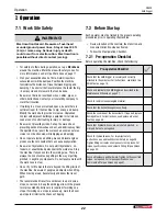 Preview for 22 page of Wallenstein QC620 Operator'S Manual