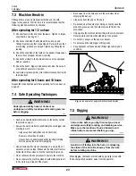 Preview for 23 page of Wallenstein QC620 Operator'S Manual