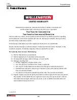 Preview for 33 page of Wallenstein QC620 Operator'S Manual