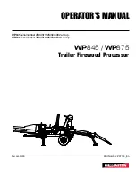 Wallenstein WP845 Operator'S Manual preview