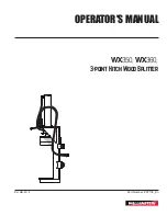 Wallenstein WX350 Operator'S Manual preview