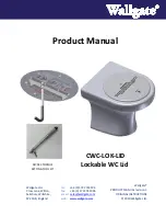 Wallgate CWC-LOK-LID Product Manual preview