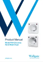 Wallgate PSH-20 Series Product Manual preview