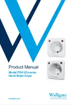 Preview for 1 page of Wallgate PSH-20 Series Product Manual