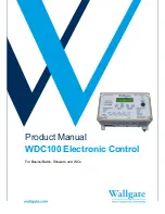 Wallgate WDC100 Product Manual предпросмотр