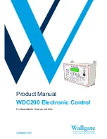 Wallgate WDC200 Product Manual предпросмотр