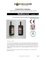 Wallnofer Walltherm Operating Instructions Manual preview