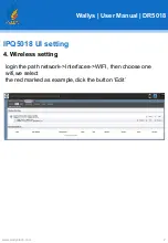 Preview for 3 page of WALLYS DR5018 User Manual