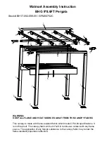 Preview for 4 page of Walmart GFM00752C Assembly Instruction Manual