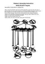 Preview for 8 page of Walmart GFM00752C Assembly Instruction Manual