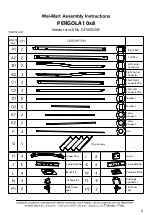 Preview for 3 page of Walmart GFS00520F Assembly Instructions Manual