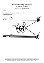 Preview for 5 page of Walmart GFS00520F Assembly Instructions Manual