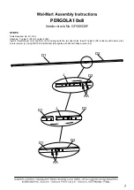 Preview for 8 page of Walmart GFS00520F Assembly Instructions Manual