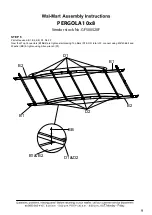 Preview for 10 page of Walmart GFS00520F Assembly Instructions Manual