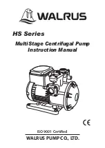 Walrus HS Series Instruction Manual preview