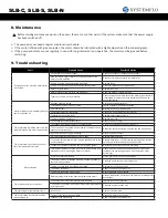 Preview for 9 page of Walrus Systemflo SLB-C Series Installation And Operation Manual