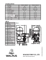 Preview for 4 page of Walrus TP8-P Series Instruction Manual